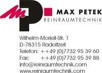 Logo Max Petek Reinraumtechnik